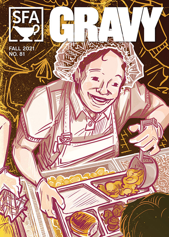 Gravy magazine 85 cover