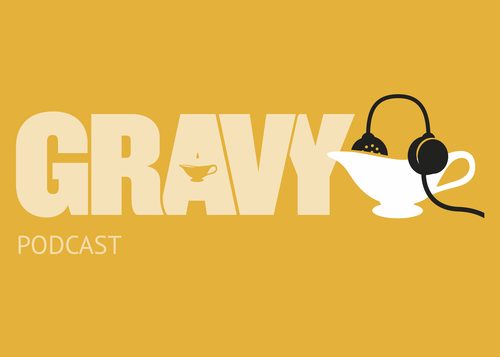 The gravy podcast logo