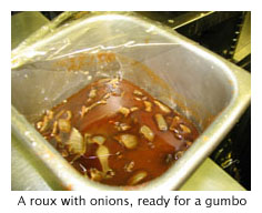 Roux - finished with onions