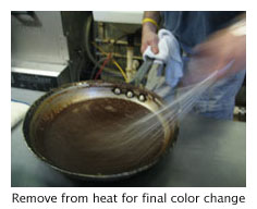 Roux - removing from heat