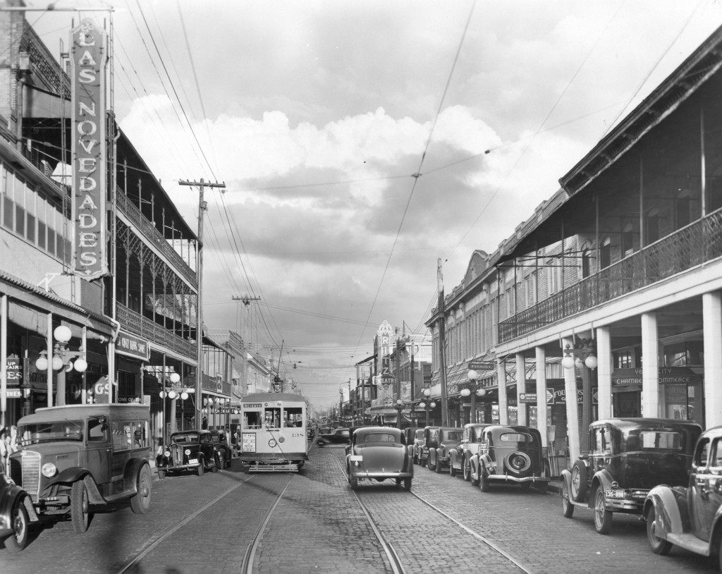 7th Avenue in Ybor City. Courtesy of University of South Florida Special Collections.